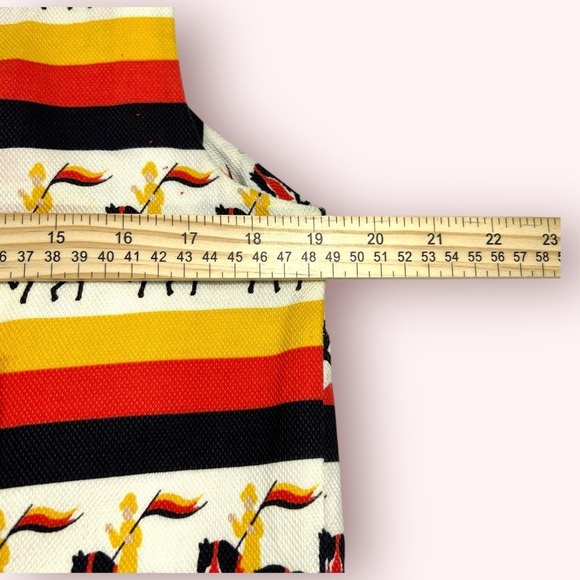 VINTAGE 1960’s Striped Equestrian Horse Micro Mini Dress/Tunic by Pamela Foster - Picture 9 of 9